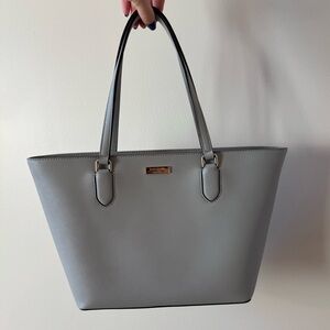 Kate Spade Light Gray Handbag